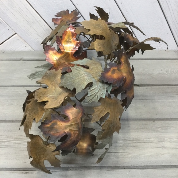 Vintage Metal and Stone Tree Signed - Picture 3 of 7